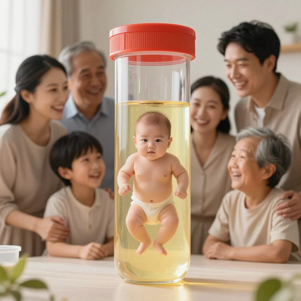男方严重少精的家庭